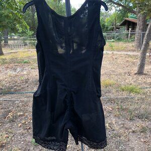 Forever Firm Black Corset with Shorts Combo.  Size Large
